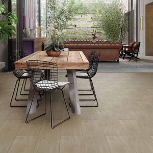 Gres Porcelánico Maderato Alamo Beige Mate 20x120 cm