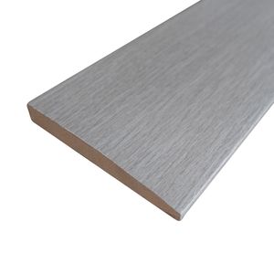 Guardapolvo MDF Light Grey 90mm 12x90x2400 mm