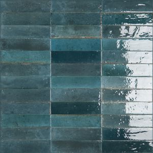Porcelanato Lume Blue Pulido 6x24.5 cm