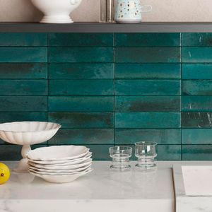 Porcelanato Lume Blue Pulido 6x24.5 cm