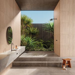 Porcelanato Woody Rojo Mate 60x120 cm
