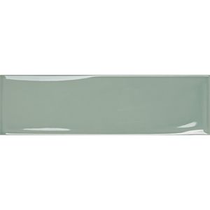 Cerámica Muro Vivant Verde Brillante 7x24 cm