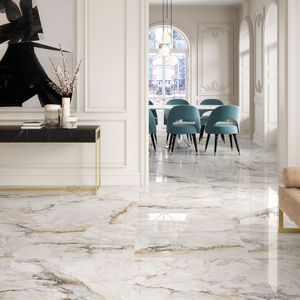Porcelanato Pisa Gold Lux Beige 60x120 cm