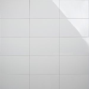 Cerámica Muro Everest Blanco Brillante 25x40 cm