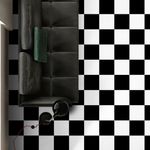 Pisos-y-Muros-Porcelanato-Chezz-Black-Negro-Mate-25x25-cm