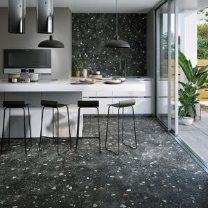 Porcelanato Sonar Dark Gris Oscuro Mate 66x66 cm