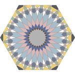 Pisos-y-Muros-Porcelanato-Kasbah-Mix-Colors-Hex-Multicolor-Mate-25x25-cm