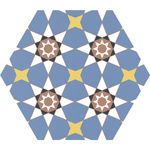 Pisos-y-Muros-Porcelanato-Kasbah-Mix-Colors-Hex-Multicolor-Mate-25x25-cm