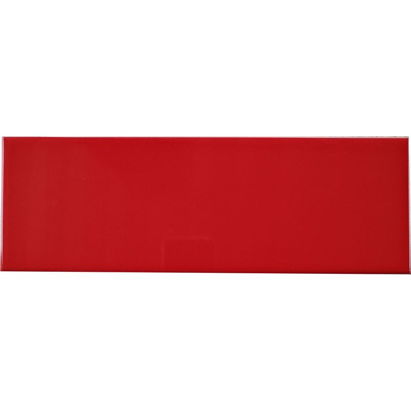 Pisos-y-Muros-Ceramica-Muro-Ice-Colors-Rojo-Brillante-10x30-cm