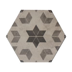 Gres Porcelánico Hexagon City Decor Mate 20x25 cm