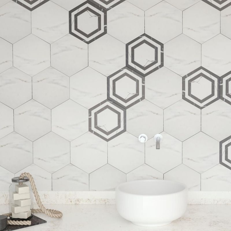 Pisos-y-Muros-Gres-Porcelanico-Hexagon-Calacatta-Mate-20x23-cm