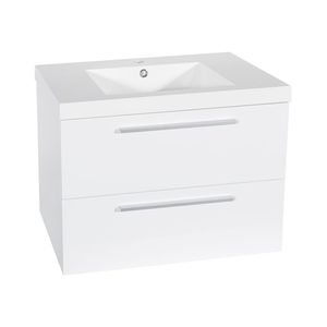 Mueble de Baño Sense con Lavamanos y Desagüe Base Blanco 700x460x500 mm