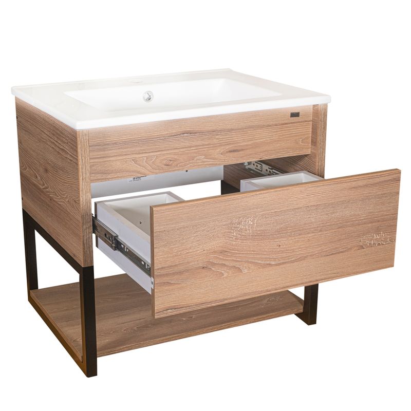 Baños-Mueble-de-Baño-Ralf-con-Lavamanos-Suspendido-Color-Cafe-con-1-Cajon-y-1-Repisa-510x550-mm