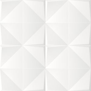 Cerámica Muro Tangram Rampa Deco Blanco Mate 20x20 cm