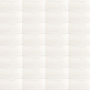 Cerámica Muro Ocean White Brillante 7.5x15 cm