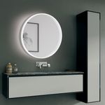 Baños-Espejo-Sharon-Redondo-Con-Luz-Led-y-Borde-Blanco-Ø800-mm