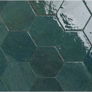 Porcelanato Lume Verde Brillante Bricks 18.2x21 cm