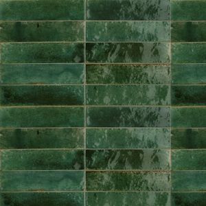 Porcelanato Lume Green Pulido 6x24.5 cm