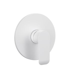 Mezclador Ducha Urban Empotrado 1 Via Blanco Mate