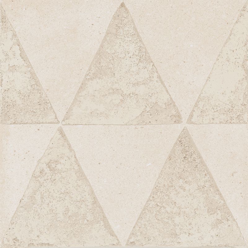 Pisos-y-Muros-Porcelanato-Artcraft-Decoro-Triangulo-Beige-Mate-20x20-cm
