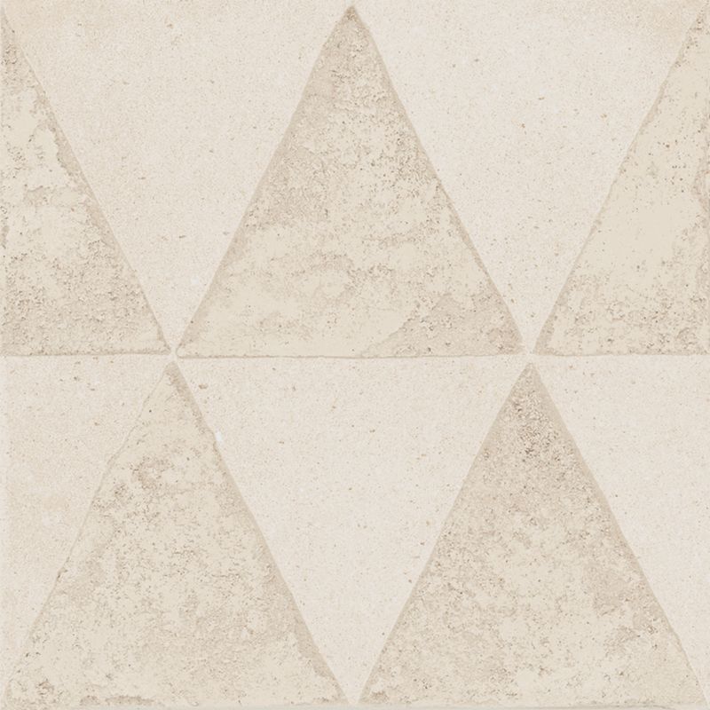 Pisos-y-Muros-Porcelanato-Artcraft-Decoro-Triangulo-Beige-Mate-20x20-cm
