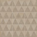 Pisos-y-Muros-Porcelanato-Artcraft-Decoro-Triangulo-Beige-Gris-Mate-20x20-cm
