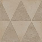 Pisos-y-Muros-Porcelanato-Artcraft-Decoro-Triangulo-Beige-Gris-Mate-20x20-cm