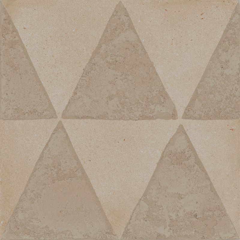 Pisos-y-Muros-Porcelanato-Artcraft-Decoro-Triangulo-Beige-Gris-Mate-20x20-cm