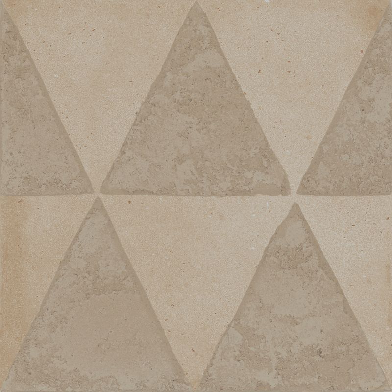Pisos-y-Muros-Porcelanato-Artcraft-Decoro-Triangulo-Beige-Gris-Mate-20x20-cm