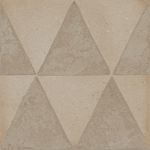 Pisos-y-Muros-Porcelanato-Artcraft-Decoro-Triangulo-Beige-Gris-Mate-20x20-cm