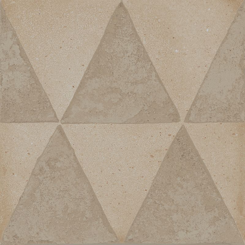Pisos-y-Muros-Porcelanato-Artcraft-Decoro-Triangulo-Beige-Gris-Mate-20x20-cm