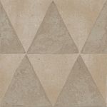 Pisos-y-Muros-Porcelanato-Artcraft-Decoro-Triangulo-Beige-Gris-Mate-20x20-cm