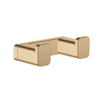 Baños-Percha-doble-Addstoris-Bronce-Cepillado