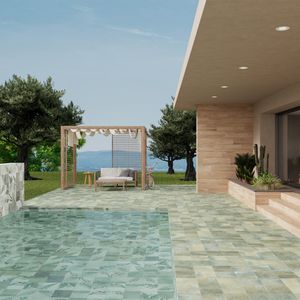 Porcelanato Nusa Jade Mate Inout Antideslizante 25x25 cm