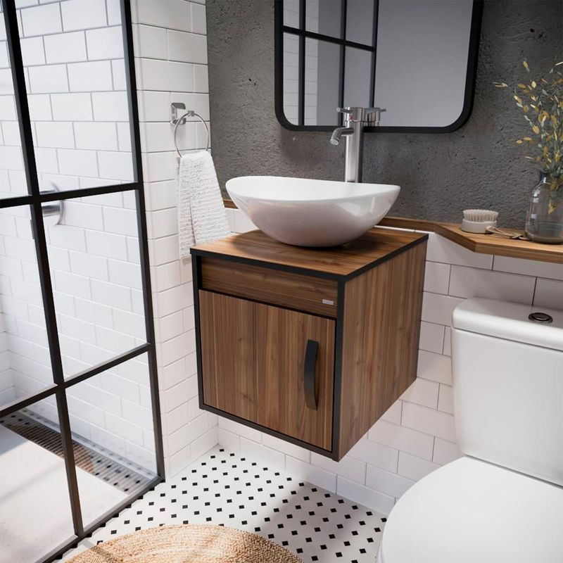 Baños-Mueble-de-Baño-Dustry-Suspendido-Cafe-con-1-Puerta-400x415x460-mm