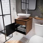 Baños-Mueble-de-Baño-Dustry-Suspendido-Cafe-con-1-Puerta-400x415x460-mm