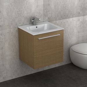 Mueble de Baño Arizona-N con Lavamanos Base Light Brown 504x515x445 mm