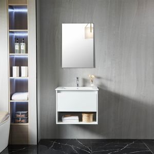 Mueble de Baño Queen con Lavamanos 590x455x480 mm Blanco