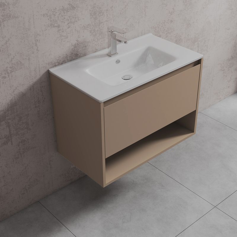 Baños-Mueble-de-Baño-Delfos-Color-un-Cajon-y-Repisa-con-Lavamanos-Sand-800-mm