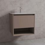 Baños-Mueble-de-Baño-Delfos-Color-un-Cajon-y-Repisa-con-Lavamanos-Sand-600-mm