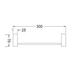 Baños-Toallero-de-Barra-Home-30-cm-Brushed