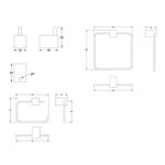 Baños-Set-de-3-Piezas-Accesorios-habitacional-Life-Cromado