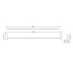 Baños-Toallero-Barra-Capri-Cromado-60-cm