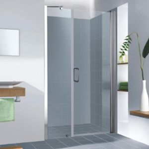 Mampara Abatible Clover para Receptáculo Cromada 1400x1850 mm