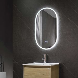 Espejo Singapur Ovalado 500x800 mm con Led