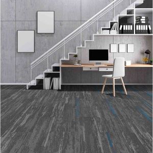 Alfombra Modular Tropical Blue Grey 25x100 cm