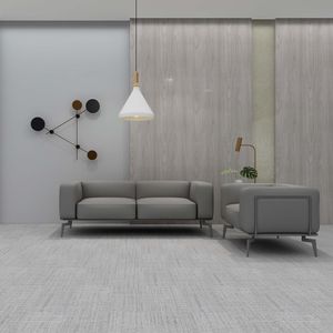 Alfombra Modular Lino Light Grey 25x100 cm