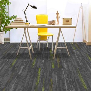 Alfombra Modular Tropical Green Grey 25x100 cm