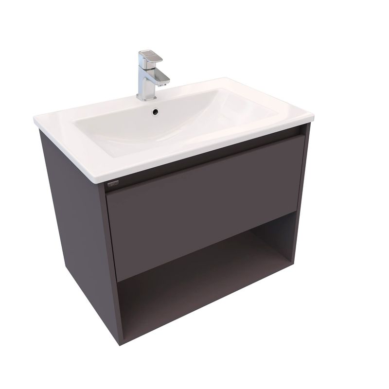 Baños-Mueble-de-Baño-King-Simple-800-1-Cajon-y-Repisa-Softclose-Plomo-con-Lavamanos