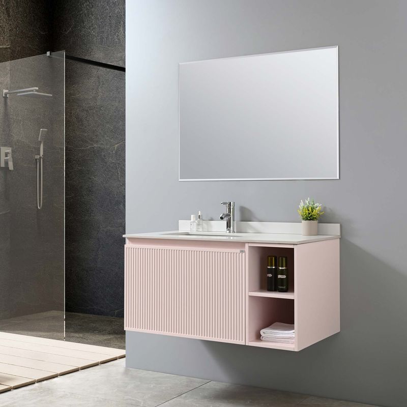 Baños-Mueble-de-Baño-Giorgia-1-Cajon-Pink-Soft-1000-mm